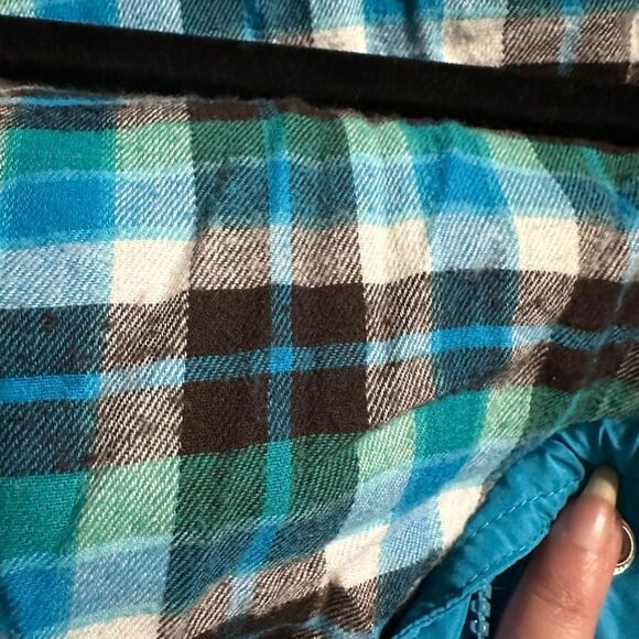 Aeropostale ocean blue quilted women’s sleeveless vest - Picture 8 of 8